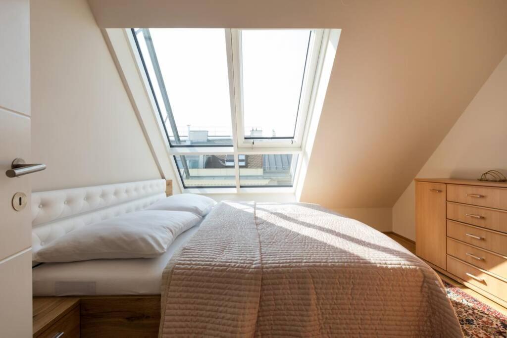 维也纳Grosses Penthouse #12 Mit Terrasse Und Aussicht公寓 外观 照片