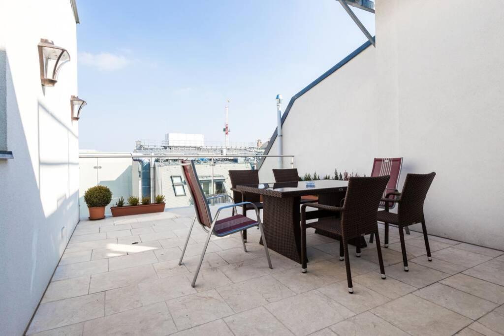 维也纳Grosses Penthouse #12 Mit Terrasse Und Aussicht公寓 外观 照片